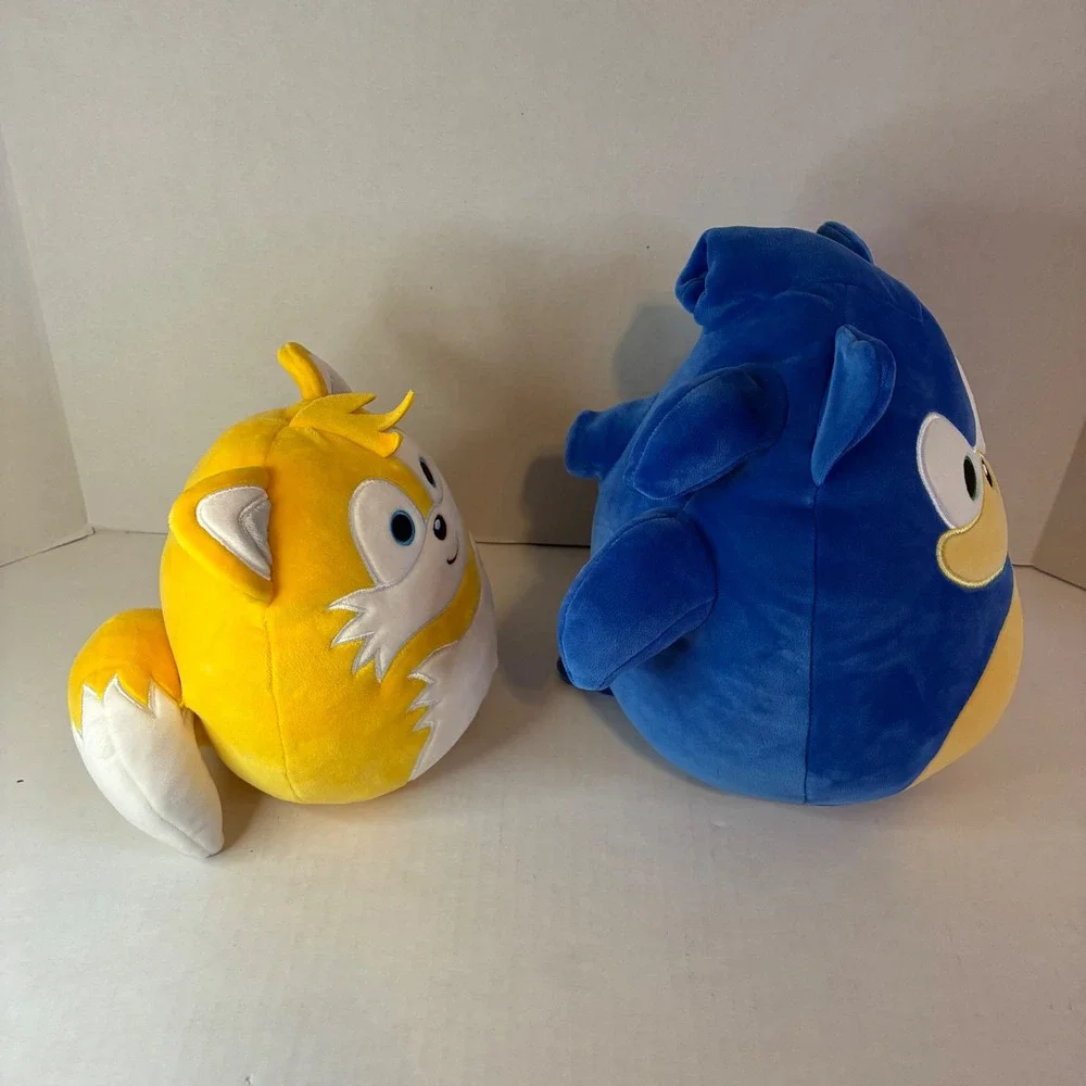 Squishmallows Sonic the Hedgehog and Tails Plush Set 10